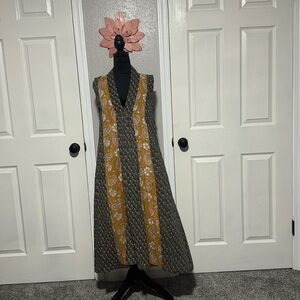 World Market multi color/multi pattern lightweight dress - size small/medium